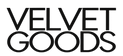 Velvet Goods soft black wordmark